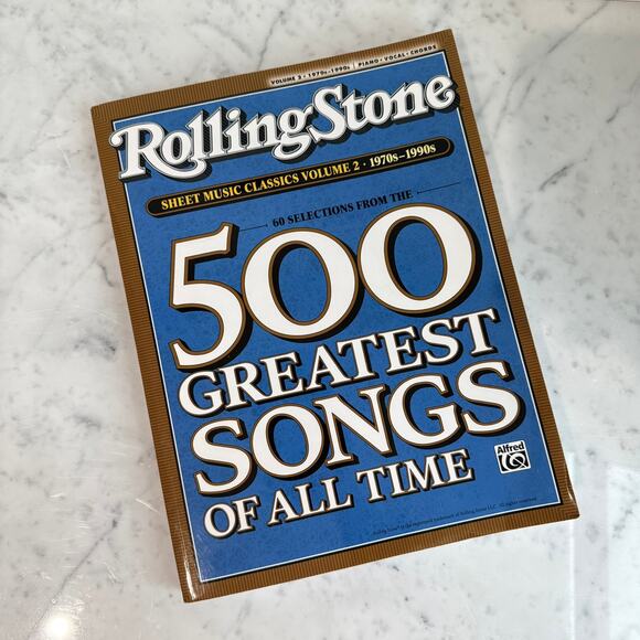 Rolling Stone 500 Greatest Songs Sheet Music Classics Vol 2 (1970s–1990s) - Picture 1 of 10